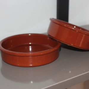 TERRACOTTA TAPAS DISHES - Rustic Cazuela Clay Pan