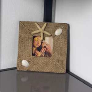 Nautical Jute Rope Photo Frame